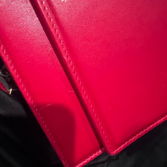 **AUTHENTIC** YSL smooth calfskin Zoe chain bag - Picture 7 of 12